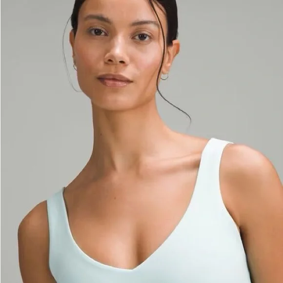 LULULEMON Align Tank Top Light Blue Size 14 - Picture 7 of 8